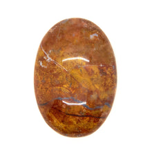 Load image into Gallery viewer, Red Moss Agate Pillow Palm Stone