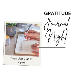 Gratitude Journal Night