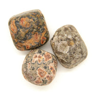 Brown Snowflake Obsidian Tumbled Stone