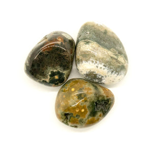 Sea Jasper Tumbled Chakra Stone