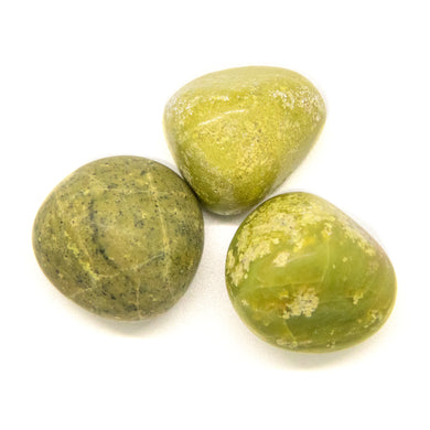 Green Opal Tumbled Chakra Stone