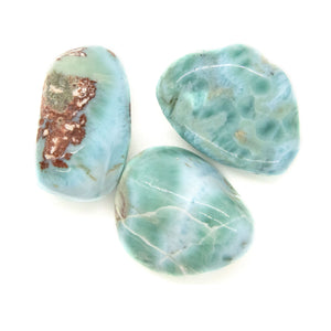 Larimar Tumbled Chakra Stone