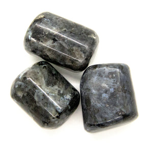 Larvikite Tumbled Chakra Stone