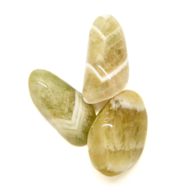 Prasiolite Tumbled Chakra Stone