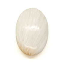 Load image into Gallery viewer, Scolecite Pillow Palm Chakra Stone