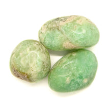 Load image into Gallery viewer, Chrysoprase Tumbled Chakra Stone