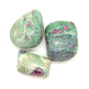 Ruby Fuchsite Tumbled Chakra Stone