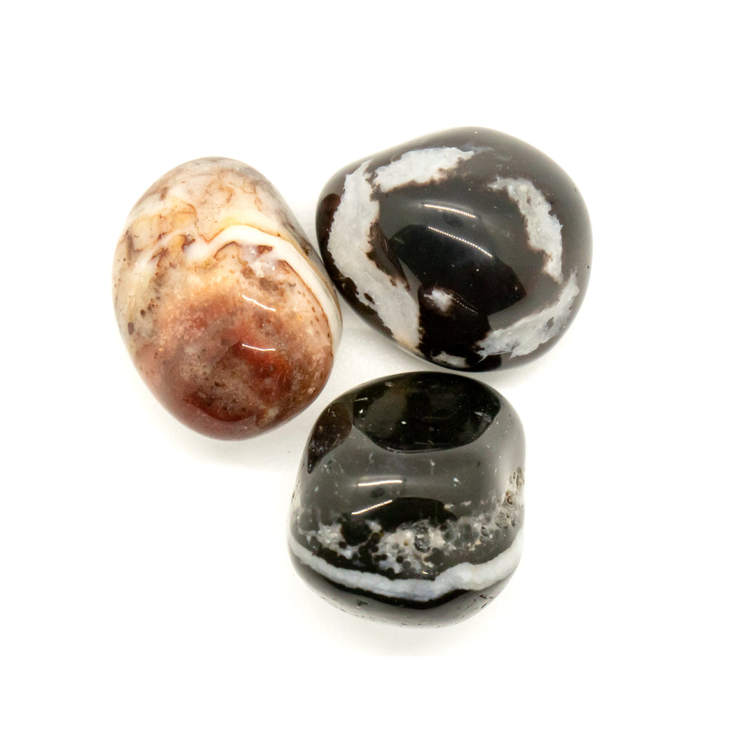 Sardonyx Tumbled Stone