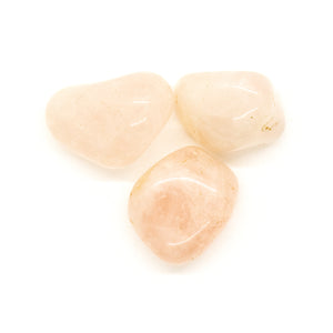 Rose Quartz Tumbled Charka Stone